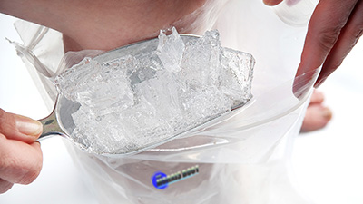 Reusable Ice Bag With Multiple Layers So Nice Ice Touches Skin Thumbnail